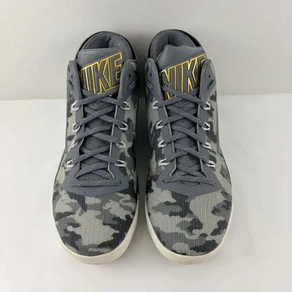 Nike Zoom Field General Camo Gray Sneakers Mens 8 Training Athletic Shoes - Picture 2 of 9
